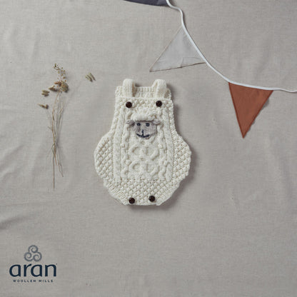 Baby Shepley Romper Handknitted R885