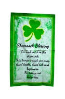 COTTON TEA TOWELS - SHAMROCK BLESSING