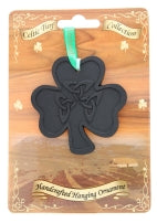 TURF HANGING ORNAMENT - SHAMROCK