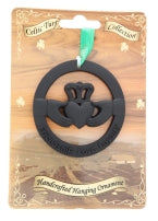 TURF HANGING ORNAMENT - CLADDAGH