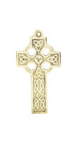 BRASS CELTIC CROSS WALL HANGING XS PLAIN

SIZE: 4.5" x 2.5"