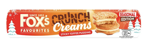 Foxs sticky toffee pudding crunch creams