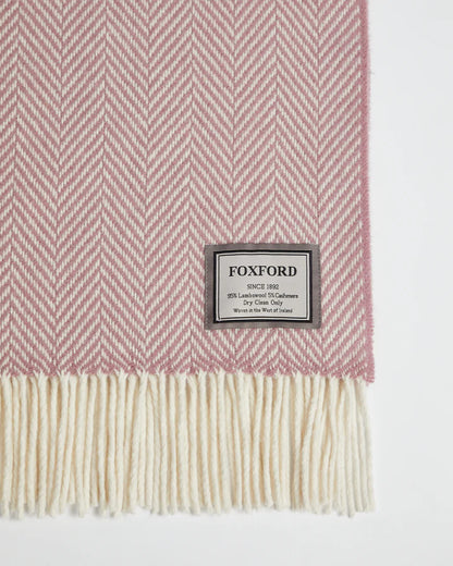 Foxford Maeve Extra Large Cashmere and Wool Throw 4170/D4