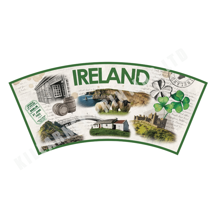 Ireland Collage Range Resin Magnet Ref: 77746