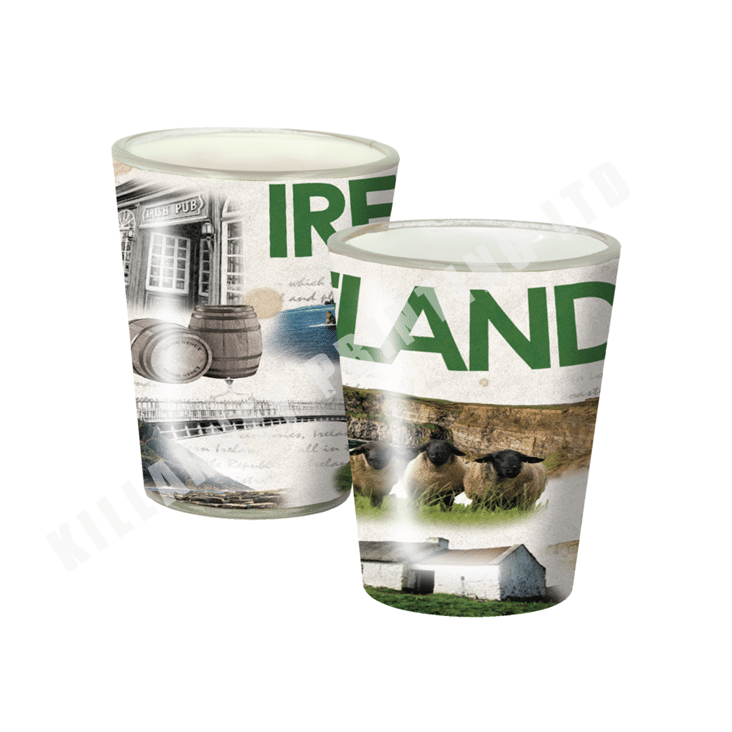 Ireland Collage Range Shot Glass Ref: 77754