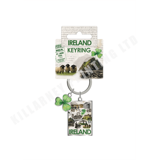 Ireland  Collage Range Keyring Ref: 77752