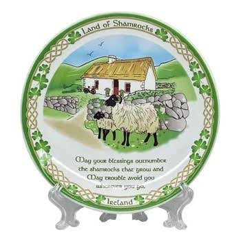 Land of Shamrock’s 4” plate