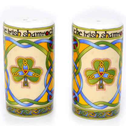 Celtic Weave Salt and Pepper