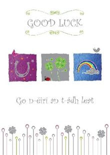 Good luck card