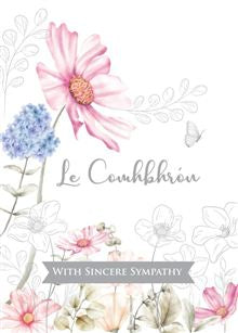 With sincere sympathy card