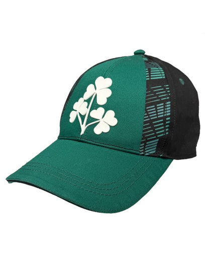 Shamrock Performance Baseball Cap In Evergreen & Black R6173