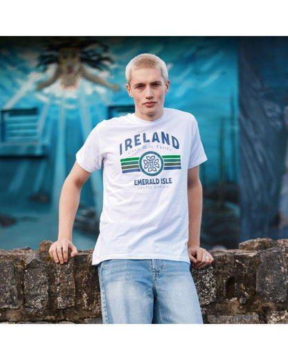 Ireland ‘Céad Míle Fáilte’ T-Shirt In White T1391