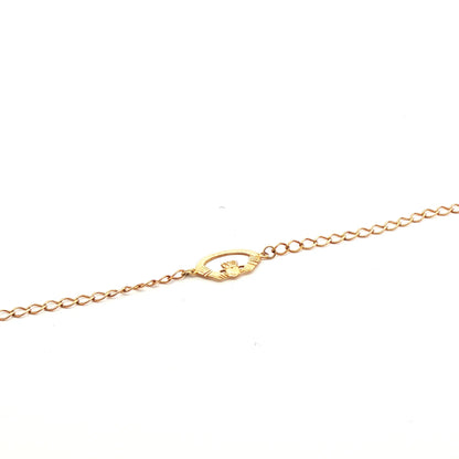 Oval Shape Single Claddagh Bracelet
SKU:BMA59