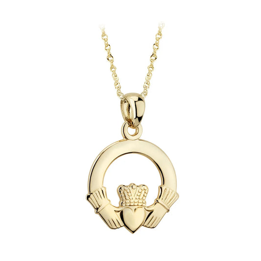 14K GOLD CLADDAGH NECKLACE
SKU: S4415
