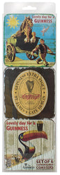 GUINNESS NOSTALGIC COASTERS set/6