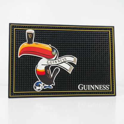 GUINNESS TOUCAN SOCCER PVC BAR MAT