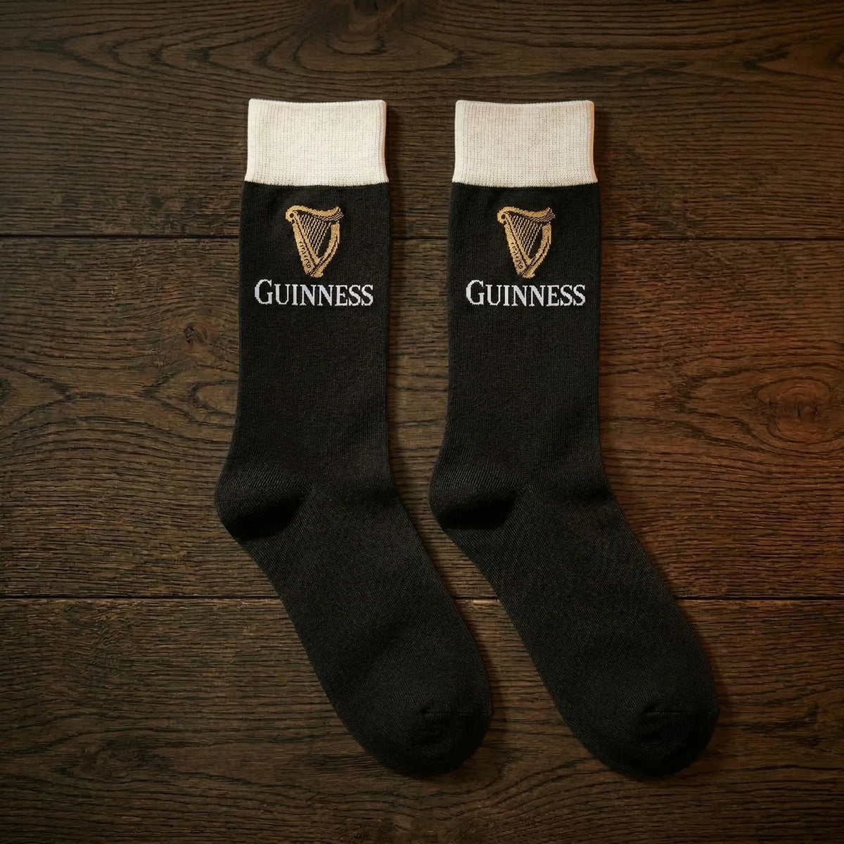 GUINNESS PINT CREW SOCKS - BLACK