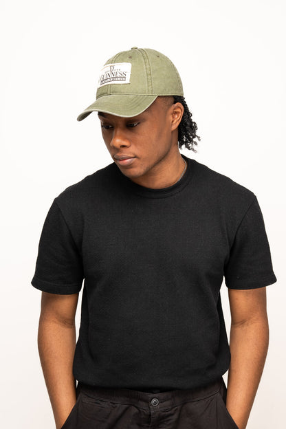 GUINNESS OLIVE GREEN PATCH CAP GN9039