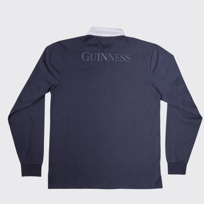 GUINNESS NAVY LONG SLEEVE RUGBY SHIRT G2024