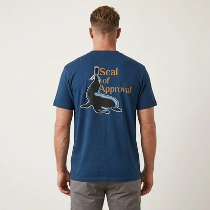 GUINNESS SEAL OF APPROVAL TEE – BLUE gc025