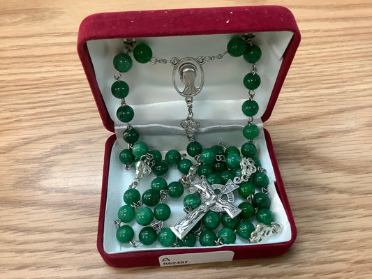 Imitation Jade Rosaries r524SF