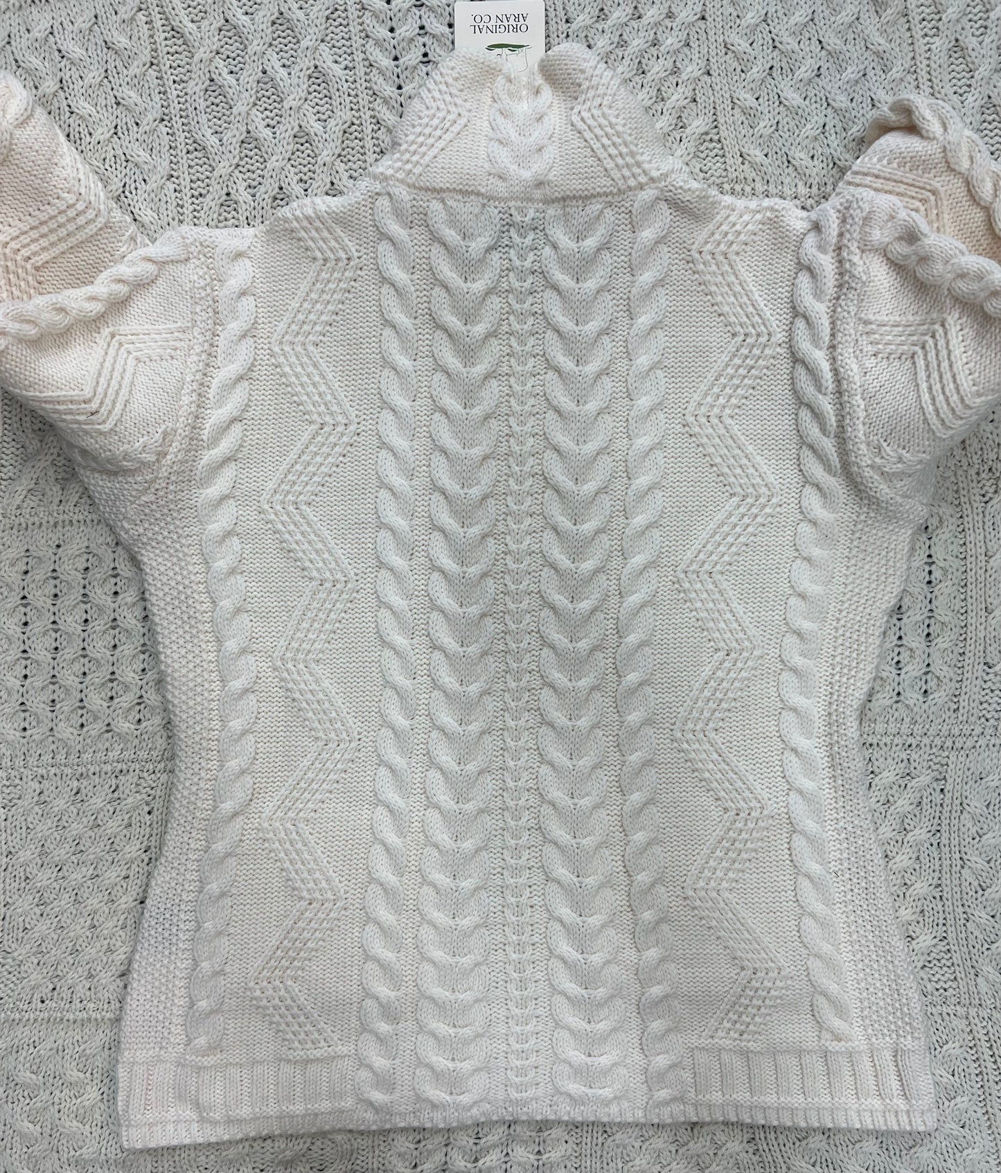 Original Aran Company Ladies Full Zip 1500