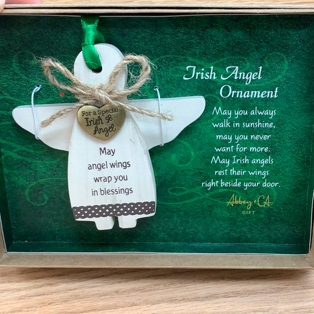 Irish angel ornament CO934