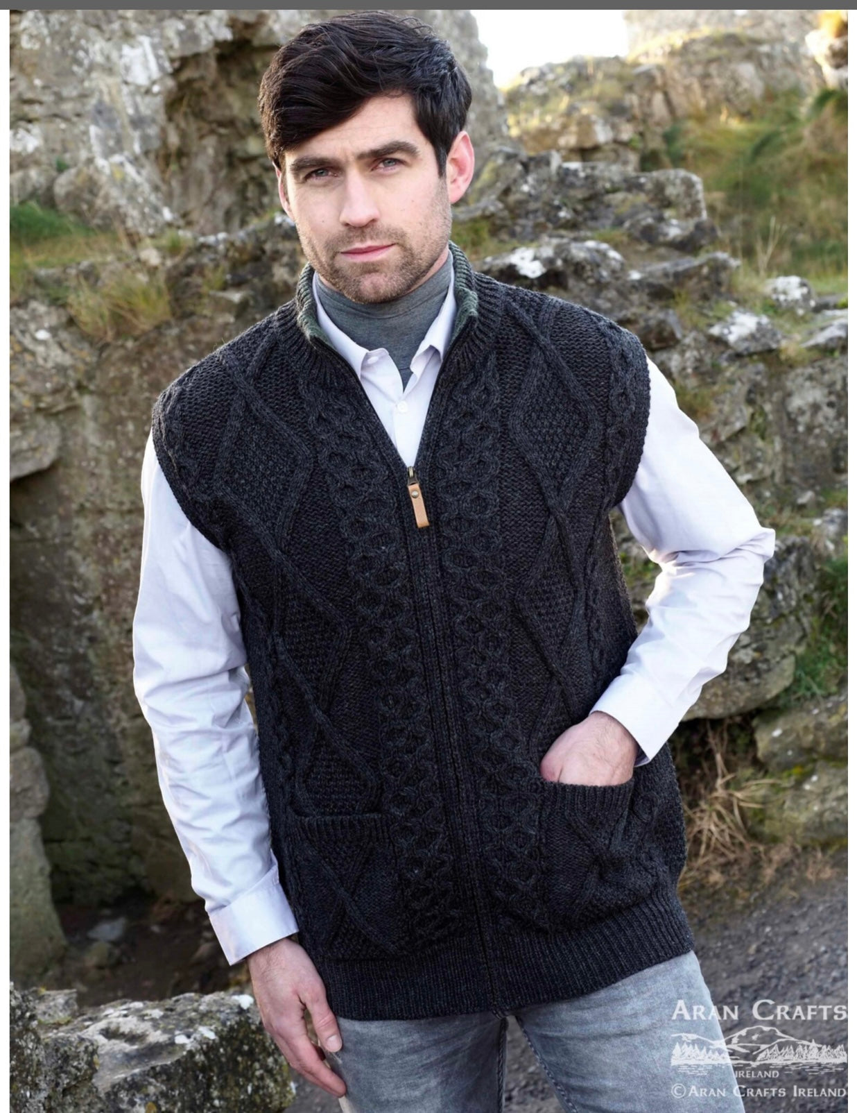 CARLOW ZIP GILET X5274