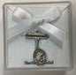 Sterling Silver St. Michael Baby Pin