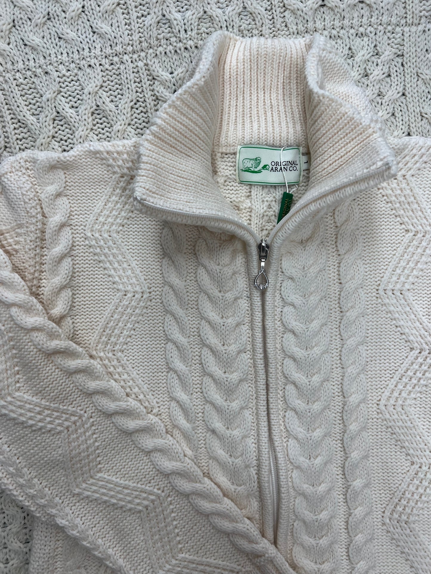 Original Aran Company Ladies Full Zip 1500