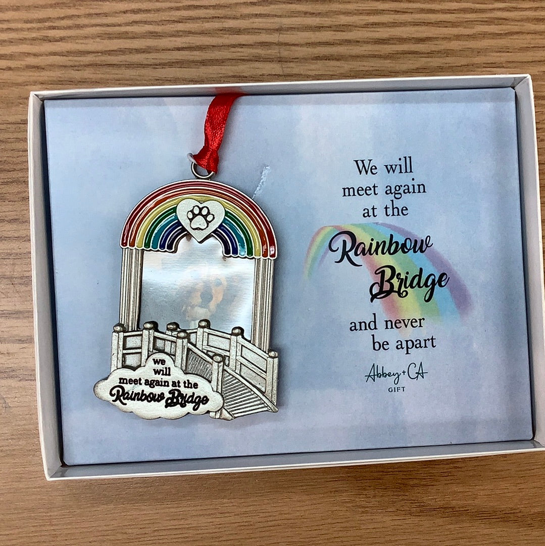 Rainbow bridge ornament
