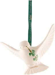 BELLEEK CLASSIC DOVE ORNAMENT 4386