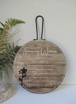 Recipe for an amazing woman