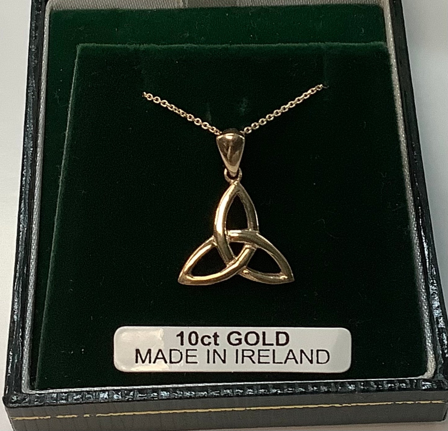 10K Gold Trinity Pendant