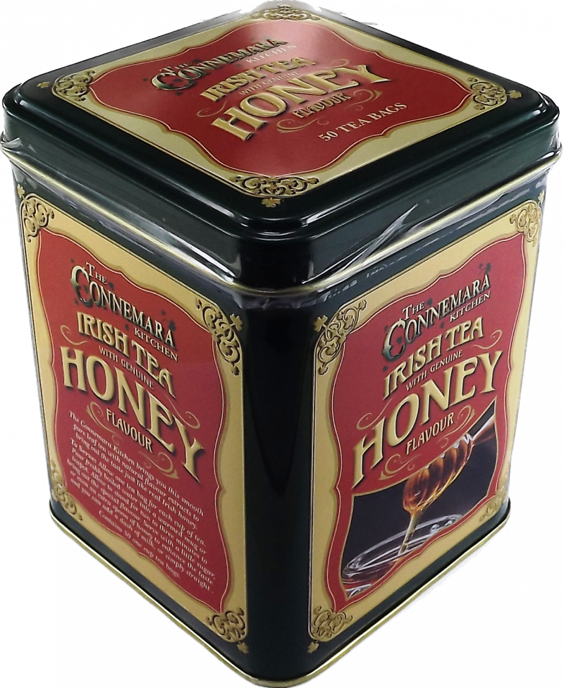 TIN OF HONEY FLAVOUR TEA 50 TEABAGS