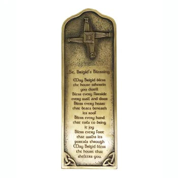 Bronze St. Brigid Blessing Code: CS-0084-29