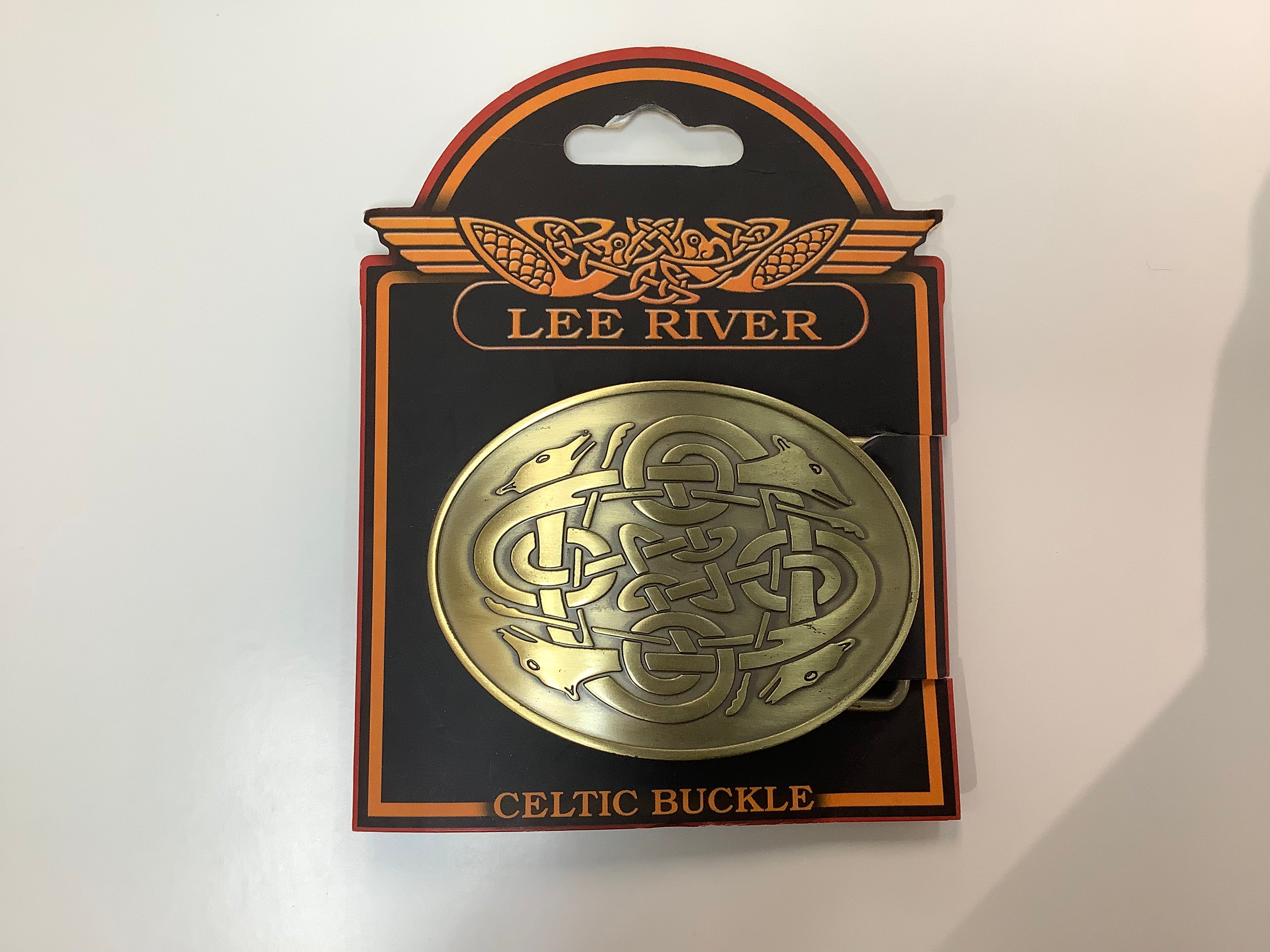 Lee River Handmade Snap-On Belt Buckle