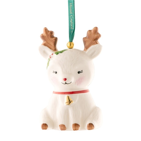 BELLEEK CLASSIC REINDEER ORNAMENT 3763