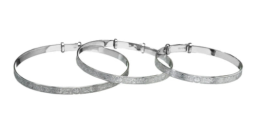 Child’s Celtic warrior bangle A4002
