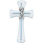 7” BOY CROSS ON WHITE