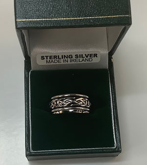 STERLING SILVER SHEELIN ENAMEL RING R5017