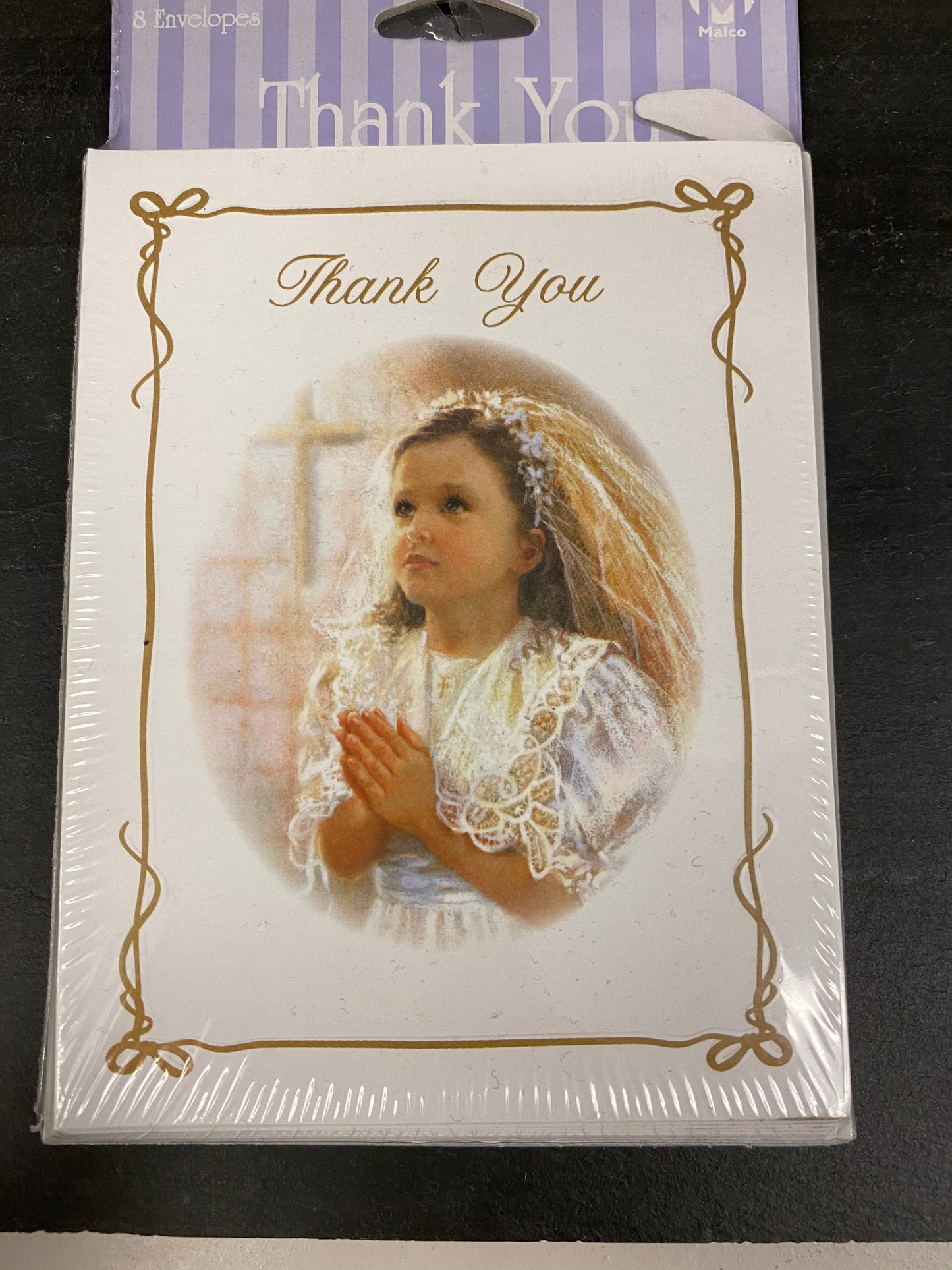 First communion thank you cards set of 8