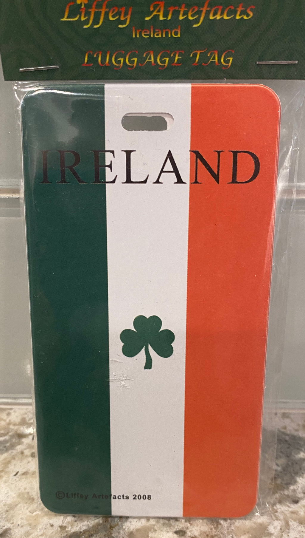 Ireland luggage tag