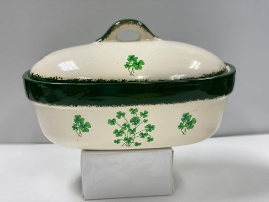 Shamrock casserole dish (small)