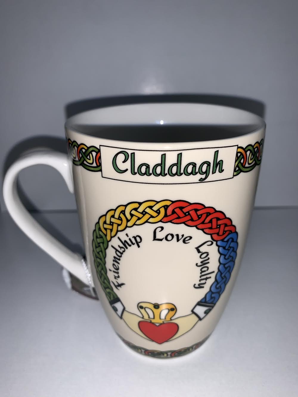 Liffey Artefacts Claddagh (Friendship, Love, Loyalty) Mug