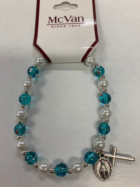 Colored Children's Communion Bracelets