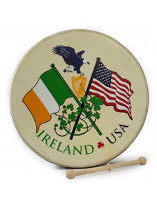 15" Waltons Irish USA Flag Rim Design
