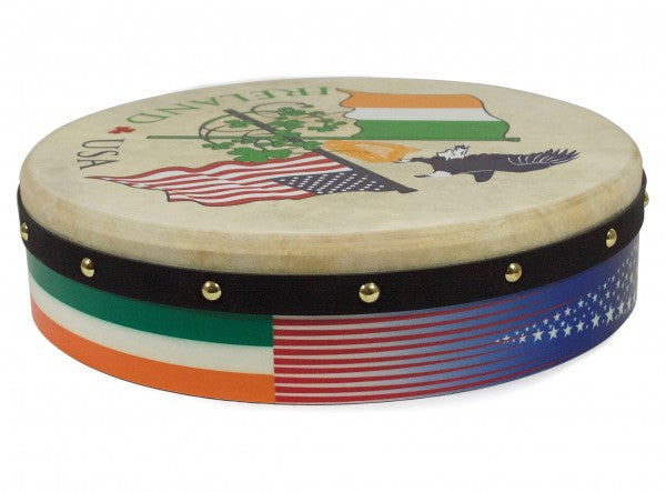 15" Waltons Irish USA Flag Rim Design