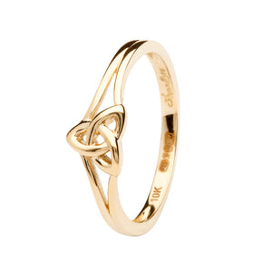 10K Gold Trinity Knot Ring 10L84 (size 7)
