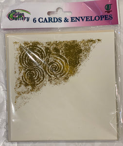 Blank cards set of 6 design based on stones found at Newgrange Ireland